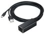 Адаптер Ethernet с кабелем для TV Stick / адаптер RJ45 to MicroUSB