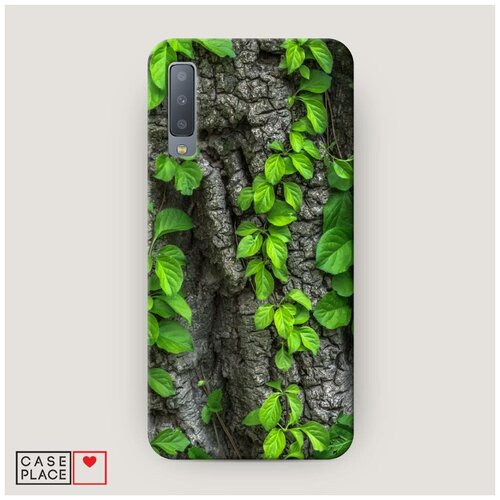 фото Чехол пластиковый samsung galaxy a7 2018 лес 19 case place