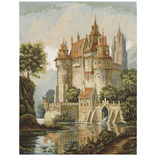 фото Набор для вышивания panna золотая серия, "замок в горах" (zu-1280)