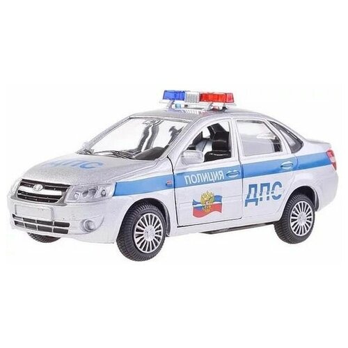 autotime машина junior motors ассортимент 1 48 арт 49468 Машина Autotime LADA GRANTA ДПС 1:36, AT-33951