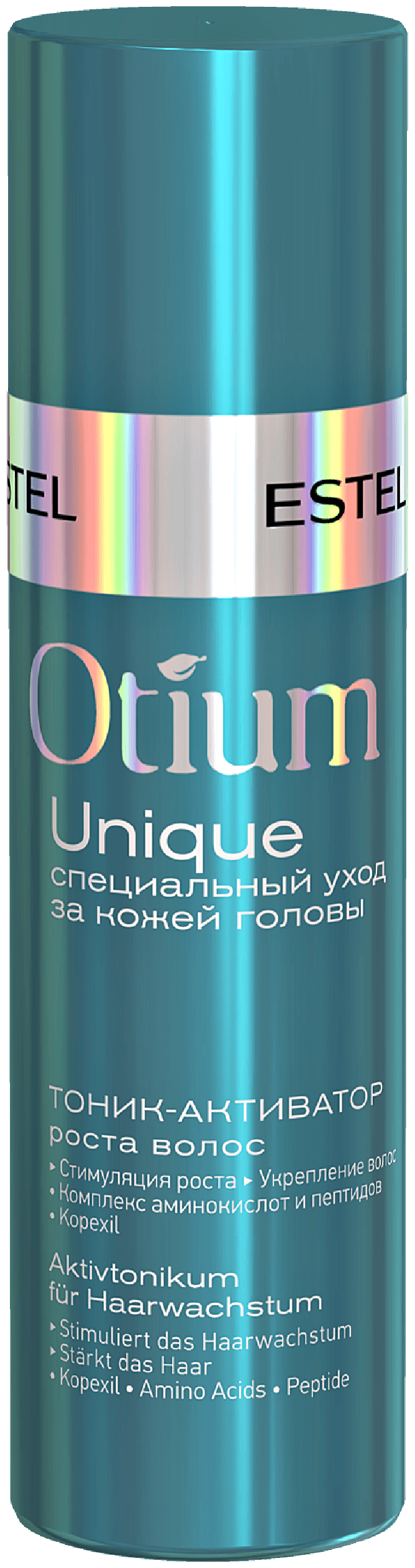 ESTEL OTIUM UNIQUE Тоник-активатор роста волос для кожи головы, 100 мл, бутылка