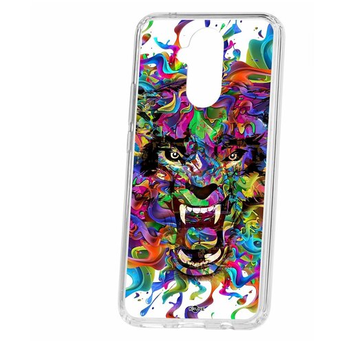 фото Чехол на huawei mate 20 lite kruche print colored beast / чехол для huawei / чехол с рисунком / чехол с принтом / чехол для хонор / чехол для хуавей / бампер на хуавей / чехол накладка для хонор / противоударная накладка для honor huawei / защита для honor / защита на huawei / cиликоновый чехол для huawei honor / пластиковый чехол на huawei / защитный чехол для honor / чехольчик / защита телефона / ударопрочный чехол кruче
