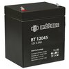 Аккумулятор Battbee BT-12045 (12В, 4.5Ач / 12V, 4.5Ah / вывод F1) - изображение