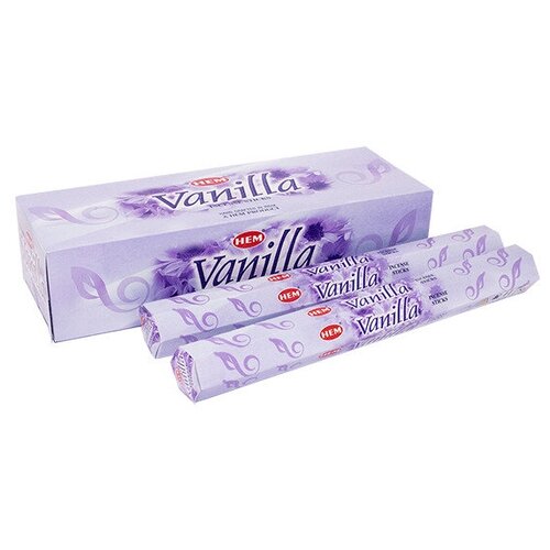 Благовония палочки HEM Ваниль Vanilla 120 шт благовоние проект 111 flava sweet vanilla 74 02