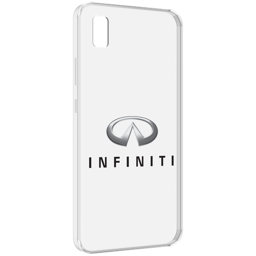 Чехол MyPads Infiniti-3 мужской для ZTE BLADE L210 задняя-панель-накладка-бампер чехол mypads peugeot пежо 3 мужской для zte blade l210 задняя панель накладка бампер