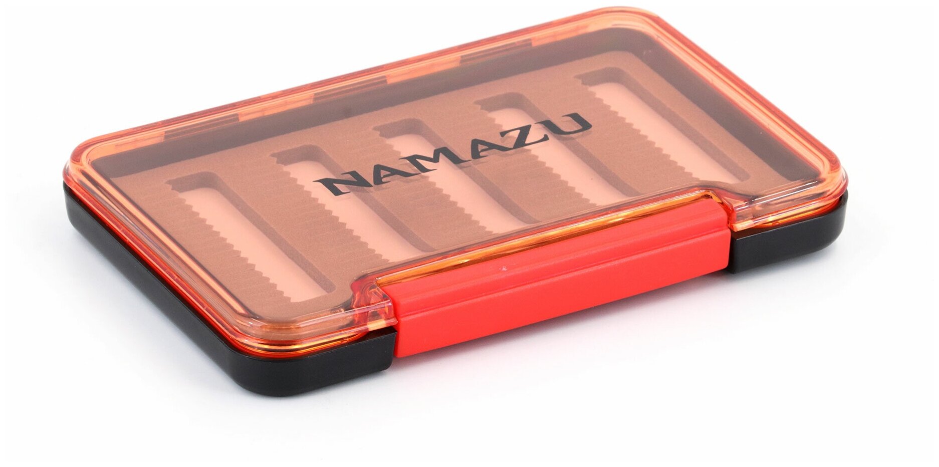 Коробка для мормышек и мелких аксессуаров Namazu Slim Box, тип A, 137х95х16 мм