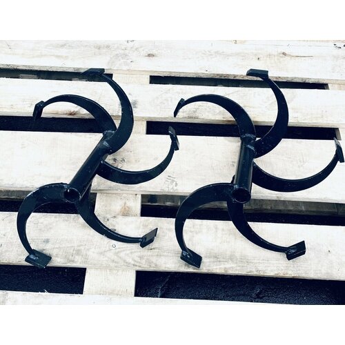 Культиваторы Целина ( пара ) 5-ми зубые к мотокультиваторам ( d=25 ) Крот , Тарпан, арт. Фмкс 25.350.235 СКЛ.