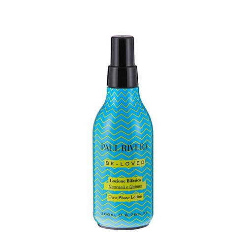 PAUL RIVERA BE LOVED BIPHASIC LOTION, 200 ML- Двухфазный лосьон с экстрактами гуараны и киноа, 200 мл