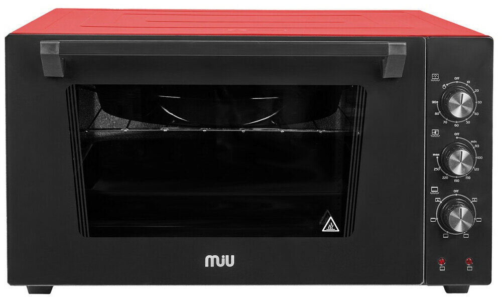 Мини-печь MIU 4203 L красно-черный