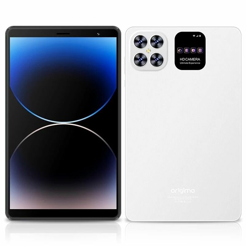 Белый Детский Планшет Umiio P15 Pro 4Gb-64ГБ (8.1 дюйм экран) Android 12 + Много Подарок