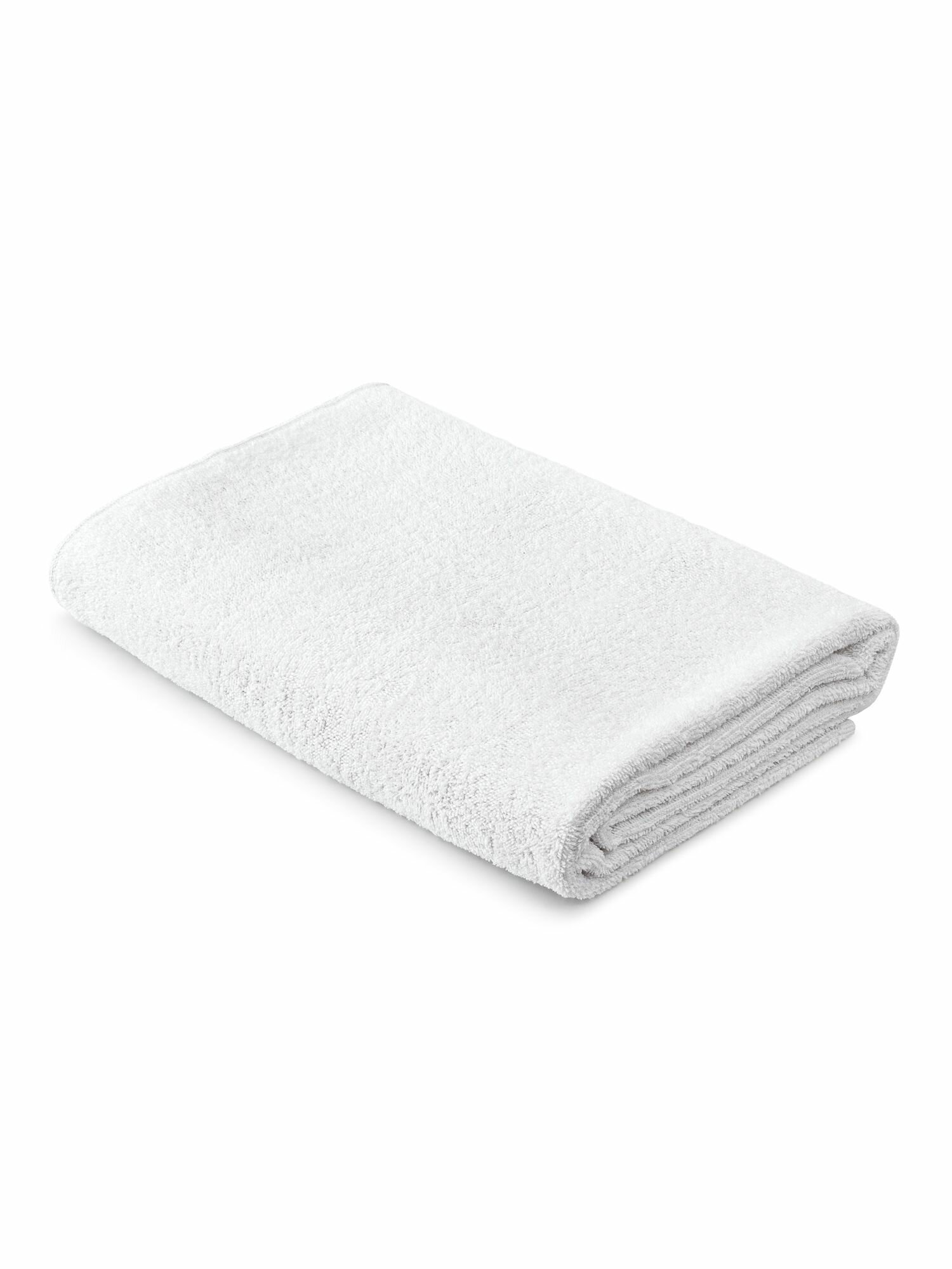 Махровое полотенце 50x70 банное белого цвета TCStyle 1 шт. 430 г/м2