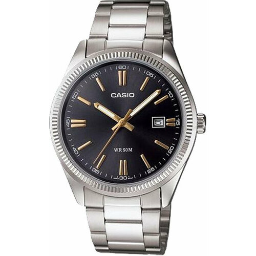 Наручные часы CASIO MTP-1302D-1A2, серебряный, серый