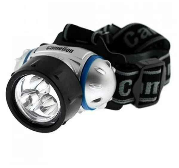 Налобный фонарь Camelion LED5321-3Mx серебристый
