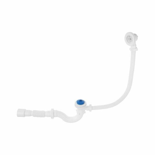 Сифон для ванны ORIO А-70089 1 12х40 мм с пластик решеткой d70 мм с гофрой 40х4050мм 752₽