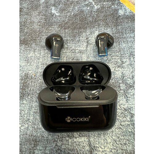 Беспроводные наушники с кейсом Cokike TWS-W14 51 капельки 300mah 40mAh 32 Ом черный MyPads 688₽