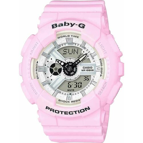 Наручные часы CASIO Baby-G BA-110BE-4A, розовый