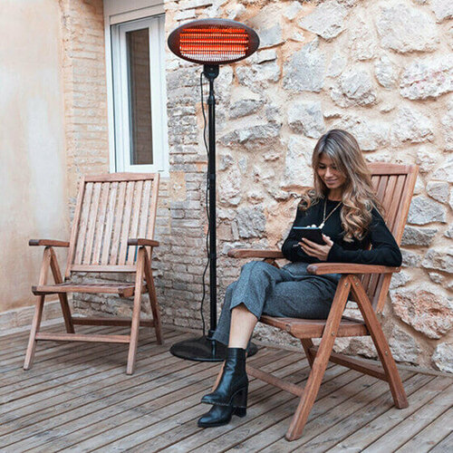 Кварцевый электронагреватель Cecotec Ready Warm 8100 Power Quartz 2000W Чёрный 200W 1344600₽