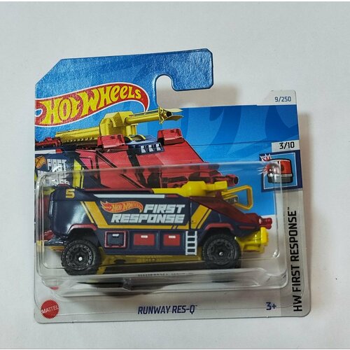 Hot Wheels Машинка базовой коллекции RUNWAY RES-Q 5785/HTB57 машинка mattel hot wheels twinduction арт hkh22 5785 073 из 250