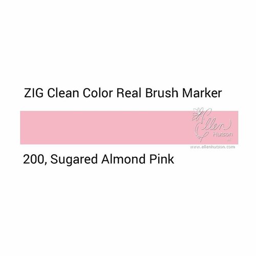 Маркер акварельный с кистью брашпен ZIG Clean Color Real Brush- штучно - цвет- 200