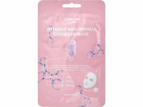 Коллагеновая тканевая маска против морщин NOLLAM LAB Intensive Anti-Wrinkle Collagen Mask