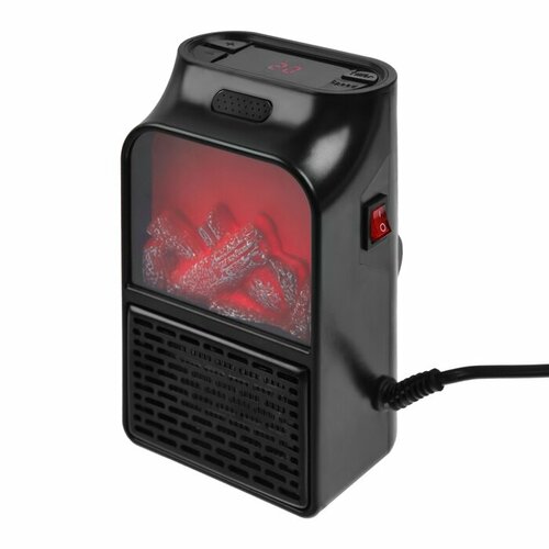 Портативный обогреватель Luazon LTO-09 500Вт 23 м 2 режима чёрный шнур 179700₽