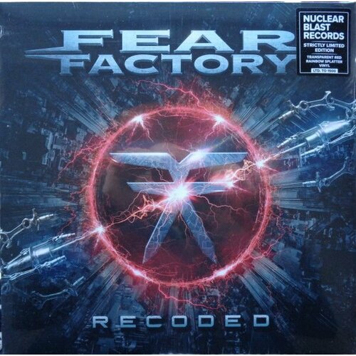 Виниловая пластинка Fear Factory. Recoded (2LP, Limited Edition, Red Vinyl) metal blade records artillery the face of fear limited edition ru cd