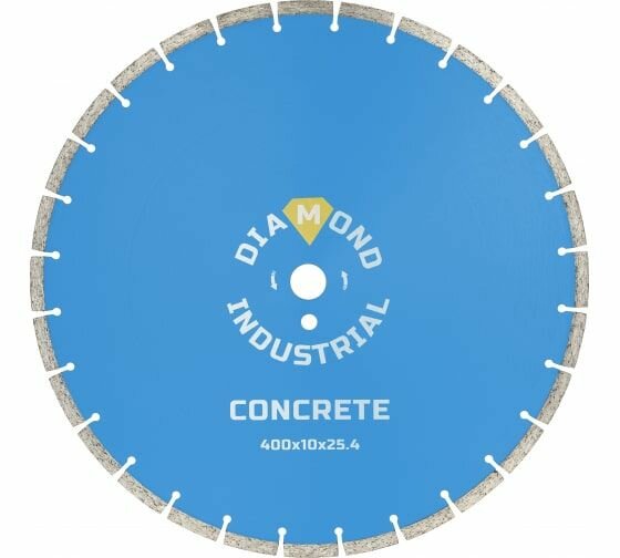 Диск алмазный сегментный по бетону (400х25.4 мм) Diamond Industrial 1 шт