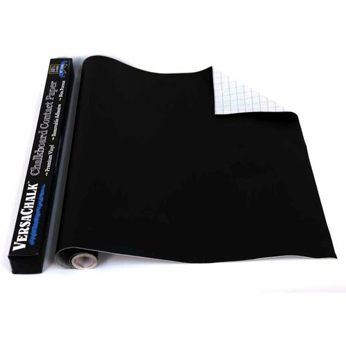 Винил на клеевой основе с покрытием меловой доски VersaChalk Chalkboard Contact Paper W/Marker 45х244см