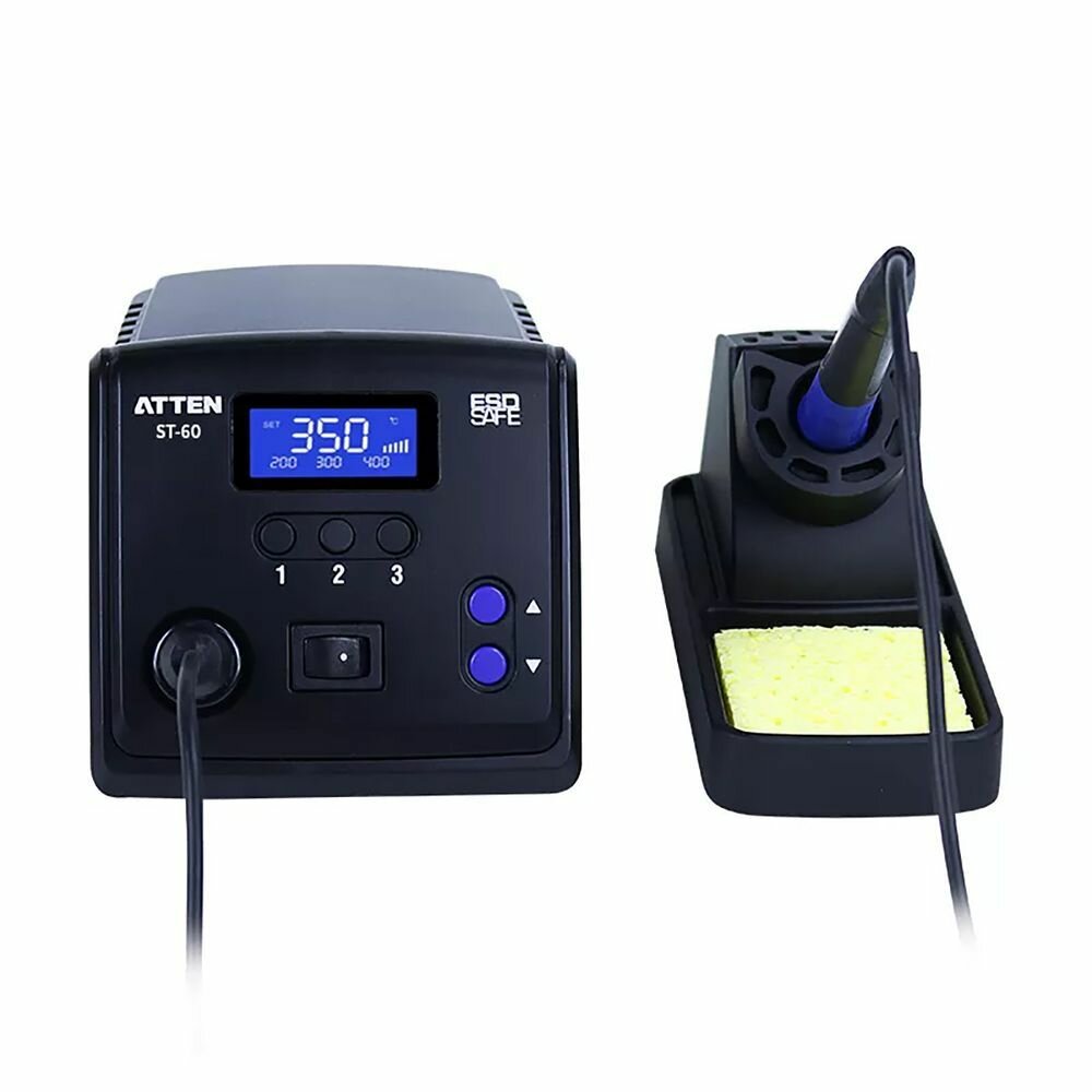 Паяльные Станции Паяльная станция Atten ST-60 230V 60Вт, 150-450C, 2C темп. стабильность