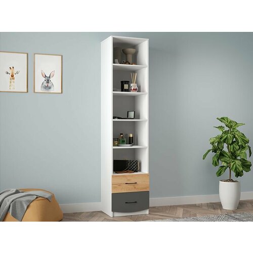 Стеллаж с полками и ящиками Амели 40х200х40 11529₽