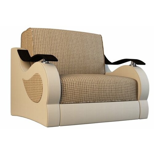 Раскладной диван аккордеон Капля рогожка белый 90