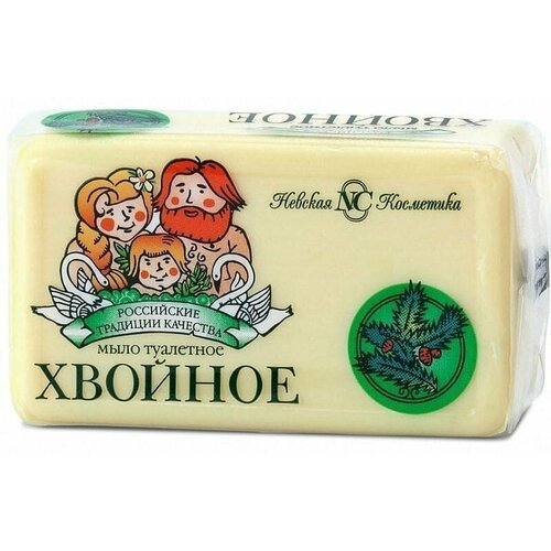 Невская Косметика Мыло туалетное, Хвойное, 180 гр