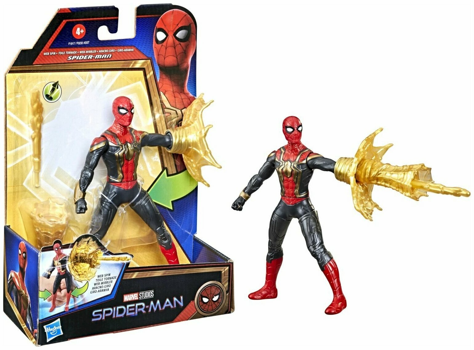 Spider-Man Фигурка Человек-паук Шпион Делюкс с аксессуарами F0232/F1917