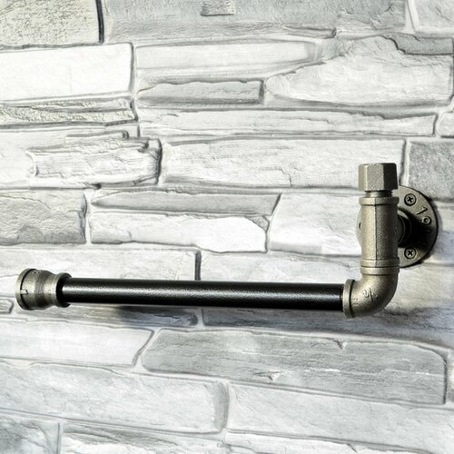 Держатель для бумажных полотенец в стиле лофт, авторская работа