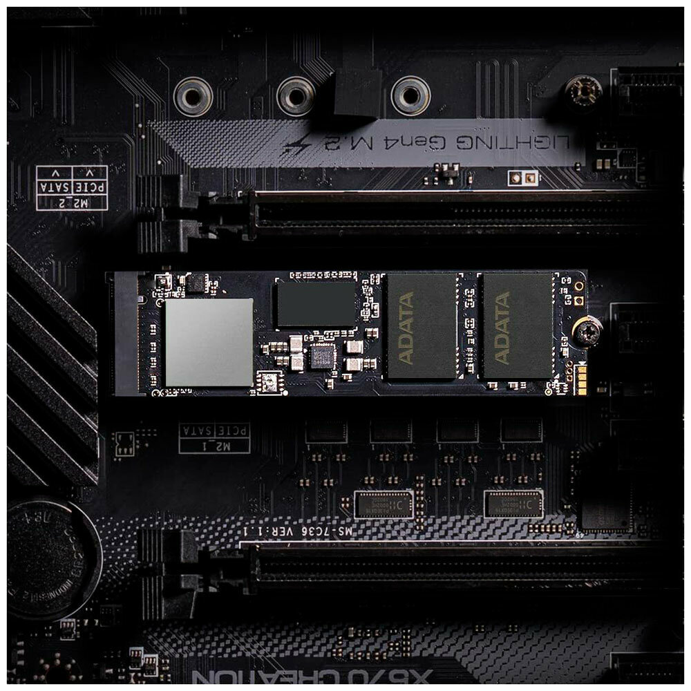 SSD накопитель Adata M.2 GAMMIX S70 BLADE 1000 Гб PCIe 4.0 (AGAMMIXS70B-1T-CS) — фото 1