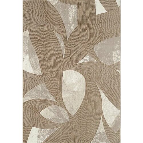 Ковер россия Ковер турецкий на пол в гостиную в спальню 160х230 см бежевый современный ворс 9 мм 292067