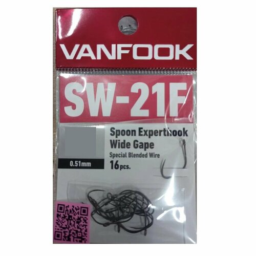 Крючки Vanfook SW-21F fusso black #8