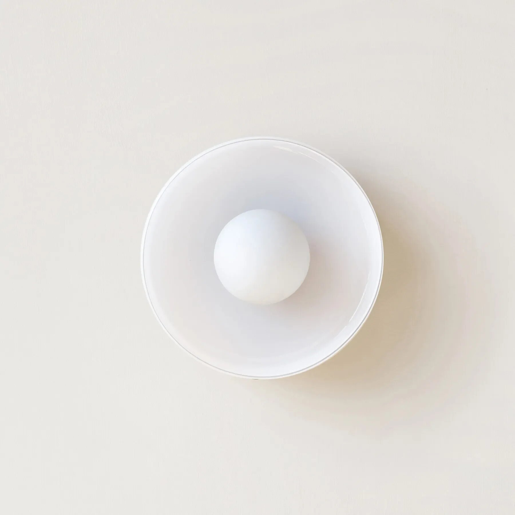 Настенный светильник Artpad стекло зеленый/белый/оранжевый small diameter 25cm natural light 4500k White Белый