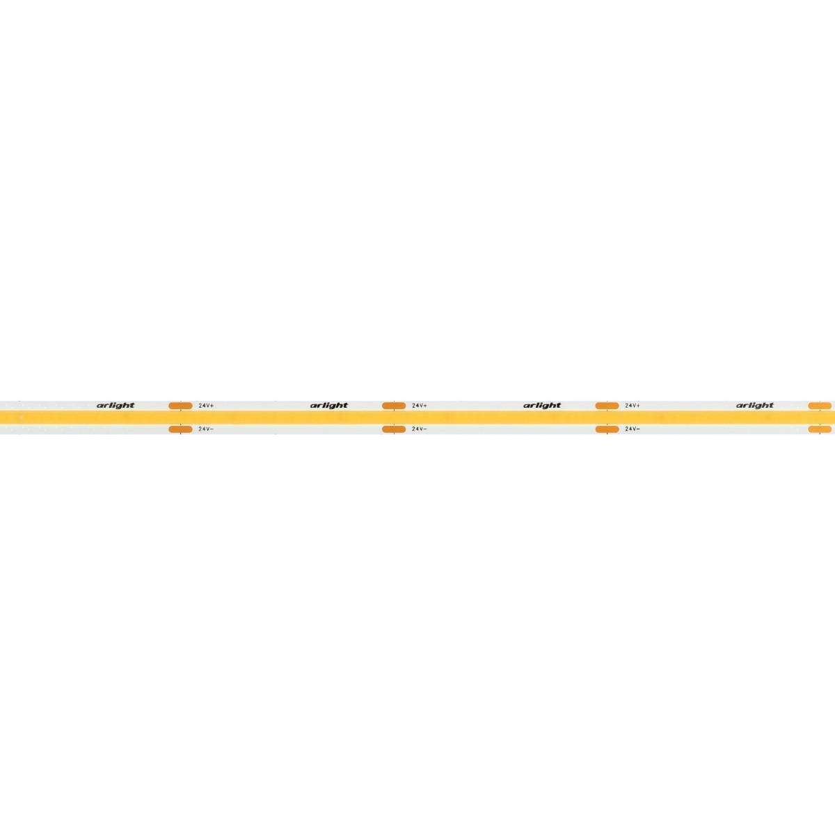 Arlight Светодиодная лента Arlight 6W/m 480LED/m CSPSMD холодный белый 4M COB-X480-6mm 24V White6000 039052 — фото 1