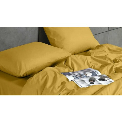 Комплект наволочек Askona Аскона Comfort Cotton 50x70 - 2 шт горчичный 1035₽