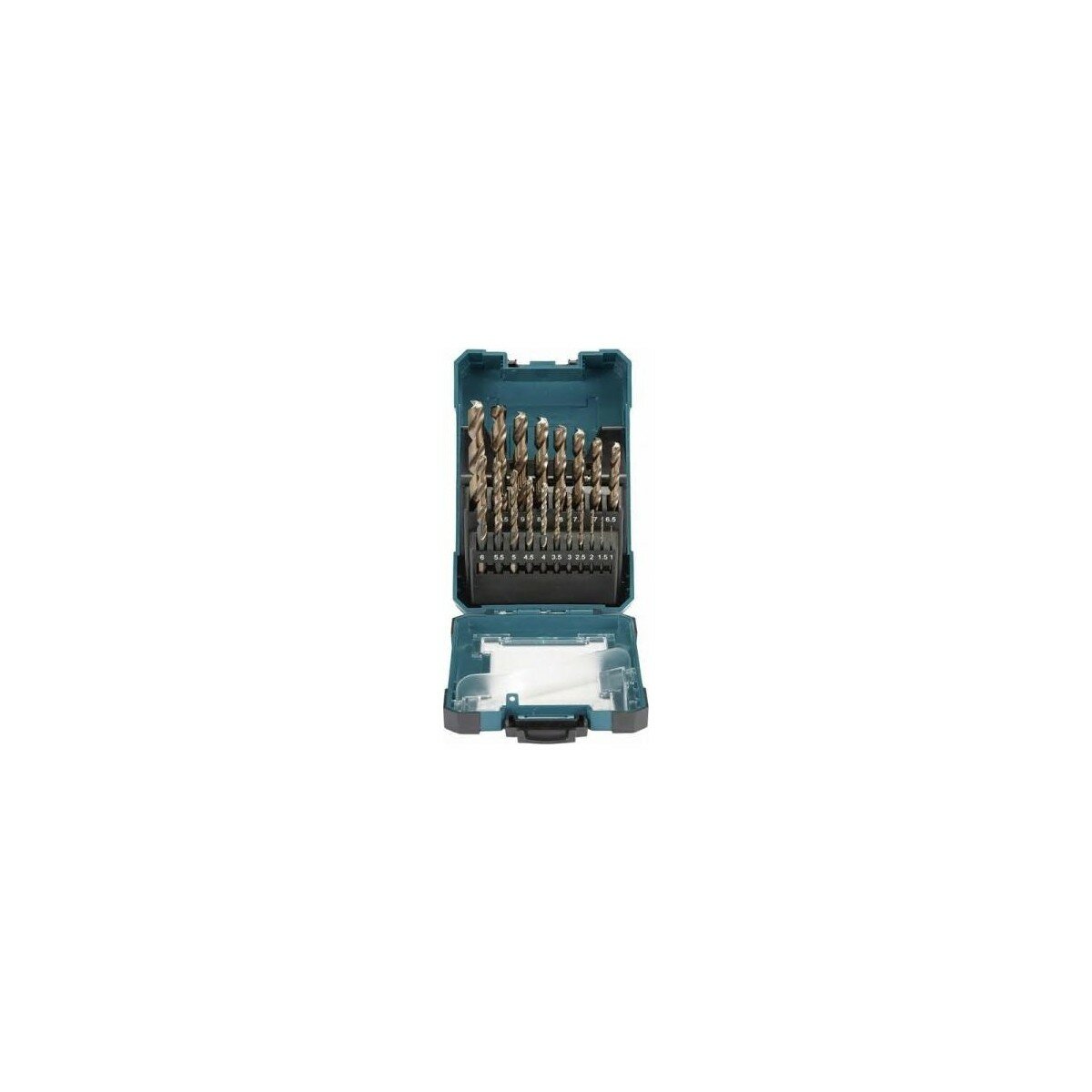 Набор сверл по металлу MAKITA D-67583 M-force, 19 шт. (1-10 мм, шаг 0.5 мм)