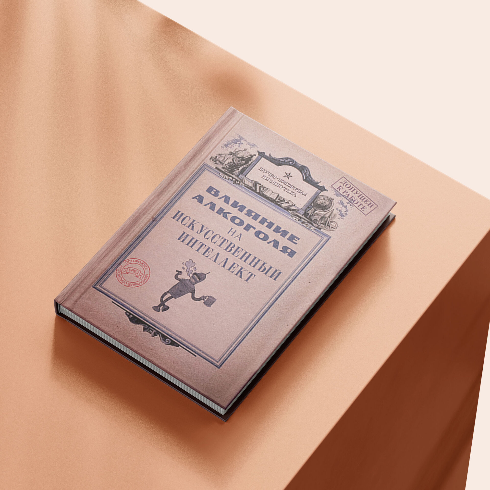 Ежедневник Kawaii Factory "Искусственный интеллект", недатированный, в твердой обложке, блокнот А5 — фото 1