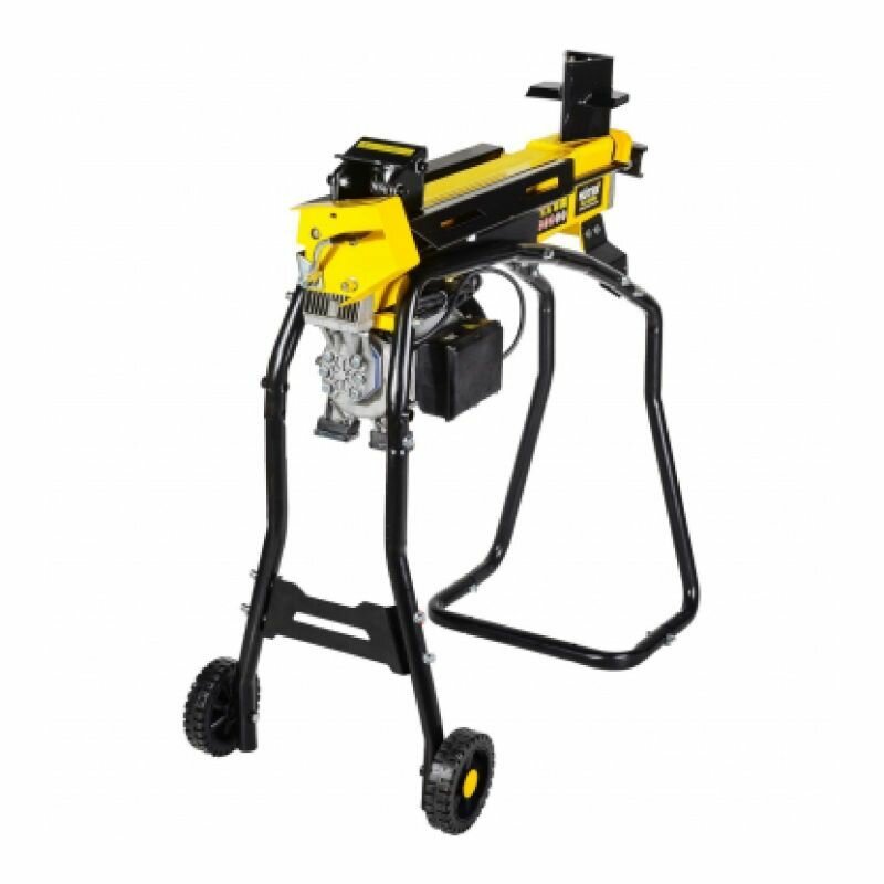 Электрический дровокол HUTER HLS-5500 3300 Вт 55 тонн жёлтый