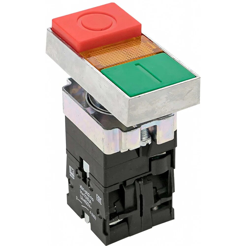 Прямоугольная кнопка EKF pbn-bw8465