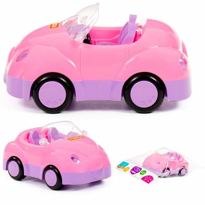 Автомобиль Полесье для девочек "Улыбка" (4816)