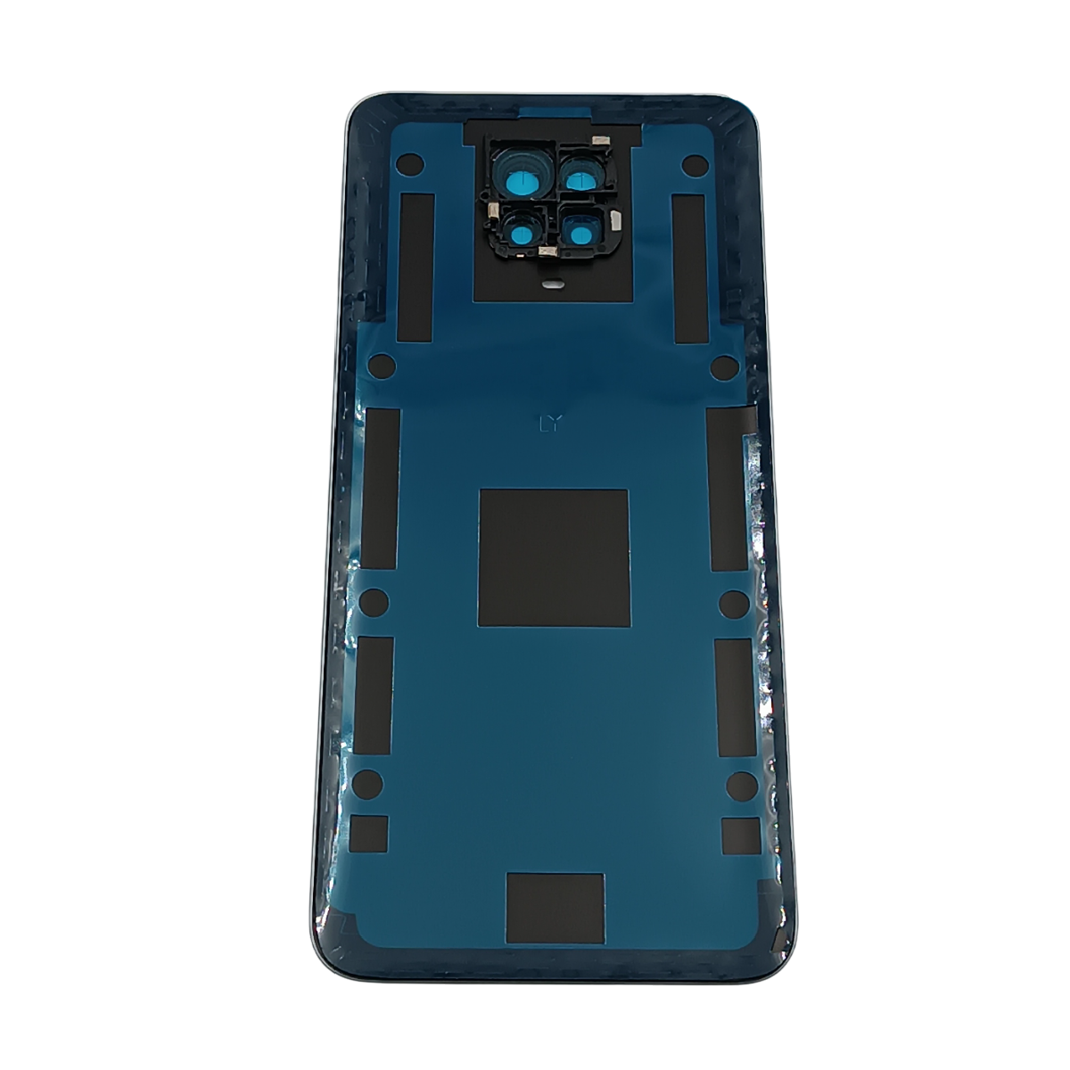 Задняя крышка для Xiaomi Redmi Note 9S/9 Pro (M2003J6A1G/M2003J6B2G) Сине-зеленый - Премиум — фото 1