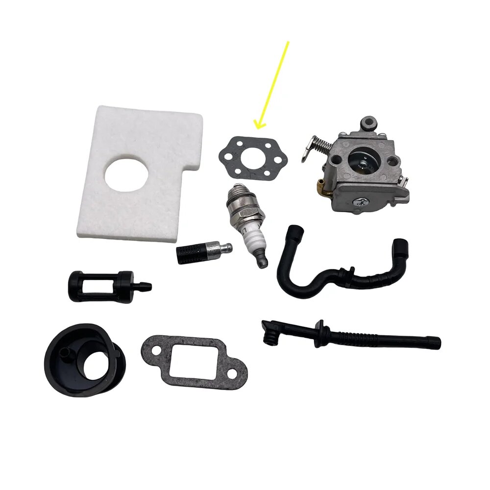 Карбюратор для Stihl MS170 MS180 MS 170 180 017 018, бензопила ZAMA C1Q-S57 C1Q-S57A C1Q-S57B, сменный карбюратор для цепной пилы, Yellow
