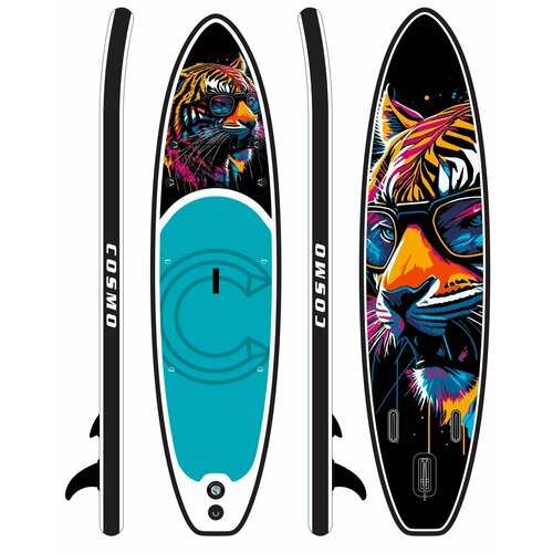 Sup-доска / sup board / Cosmo сапборд 350 см универсальный для двоих, сап каяк, полный комплект