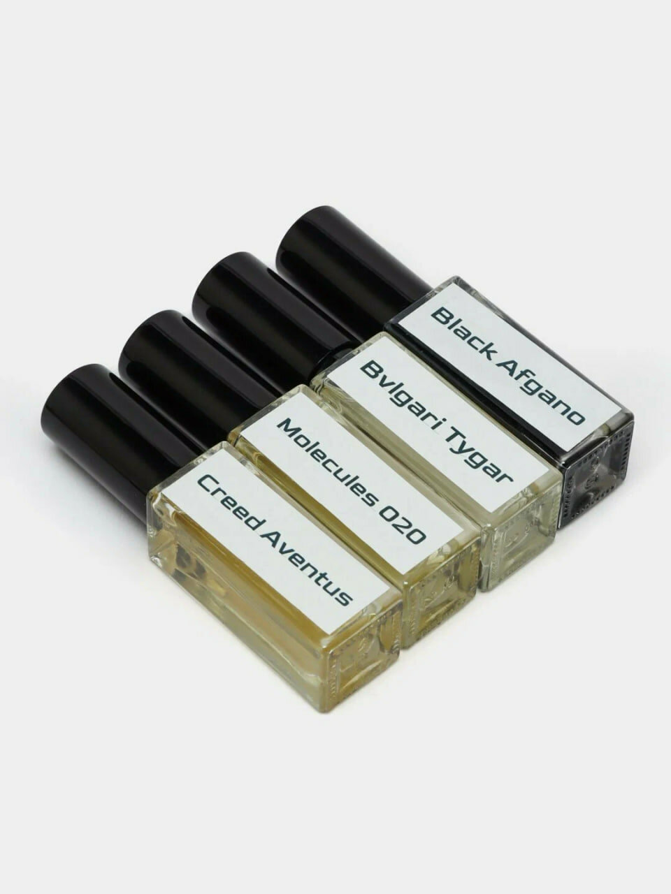 Набор духов "Black Afgano" от Bvlgari, 4 шт, унисекс, флакон 6 мл