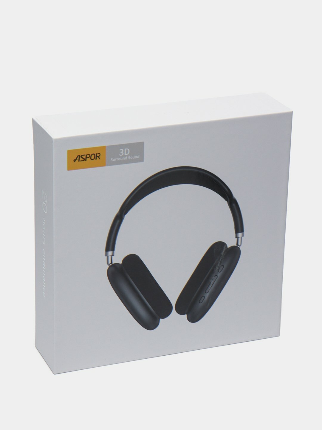 Беспроводные наушники (полноразмерные Bluetooth) Aspor A618 (черный)